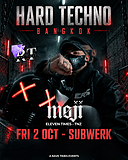 ⛓️HARD TECHNO w/ MOJI (Unchained) !!!!!  | Subwerk Club · 2 Oct 26, 22:00