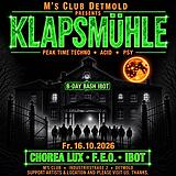 Klapsmühle · 16 oct 26, 23:00